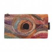 Aboriginal Art | Cotton Zip Bag | Marianne Burton Aboriginal Art | Cotton Zip Bag | Marianne Burton